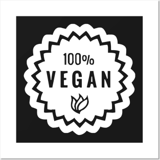 100% Vegan °2 Posters and Art